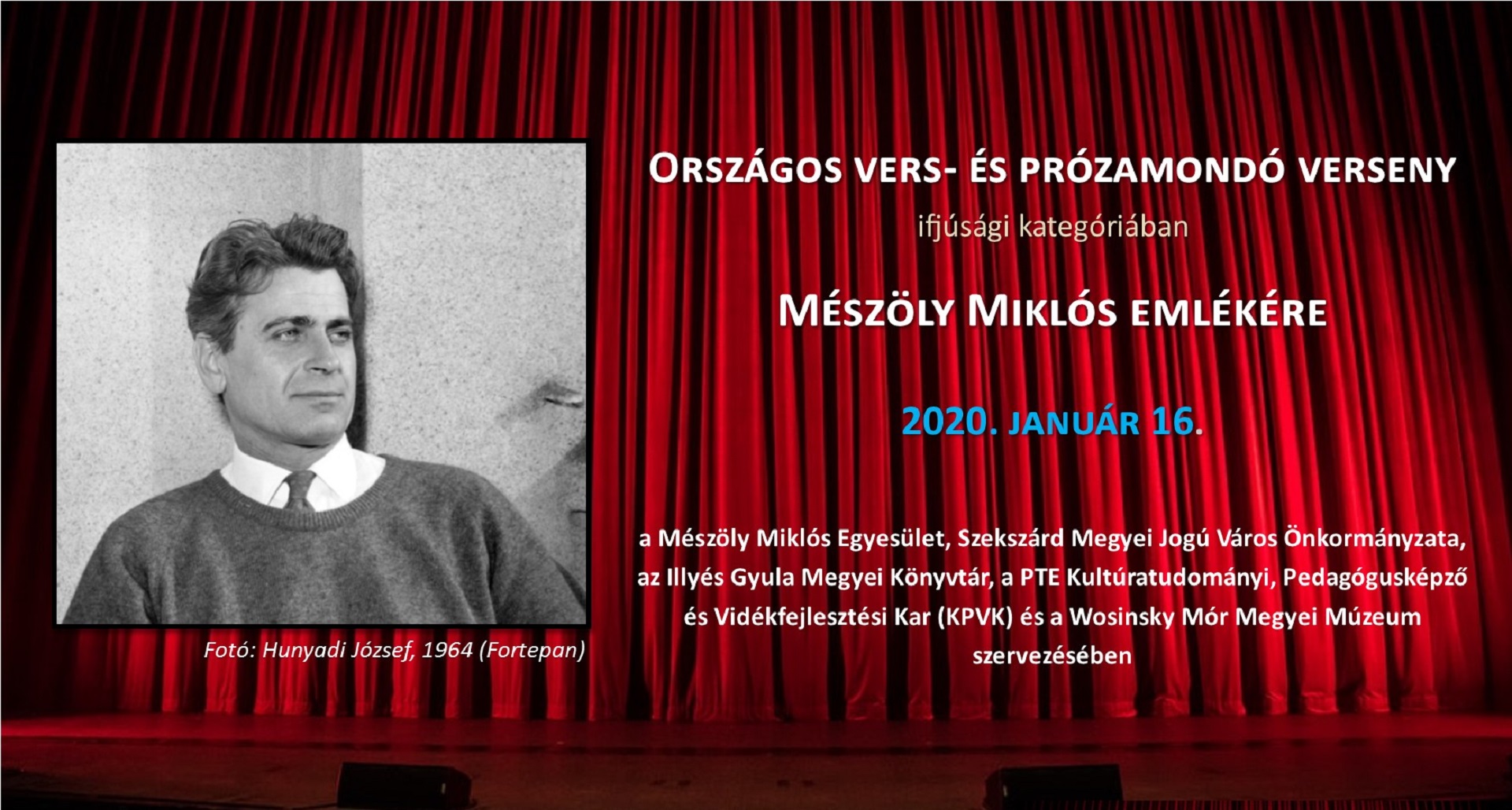 Országos vers- és prózamondó verseny Mészöly Miklós emlékére
