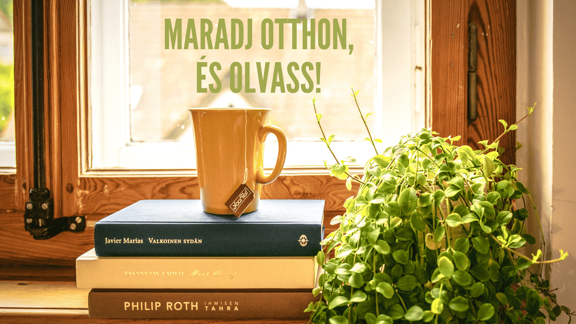 Maradj otthon, és olvass!