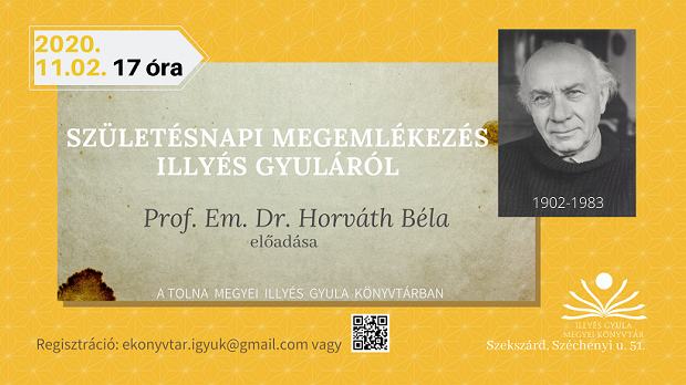 Születésnapi megemlékezés Illyés Gyuláról