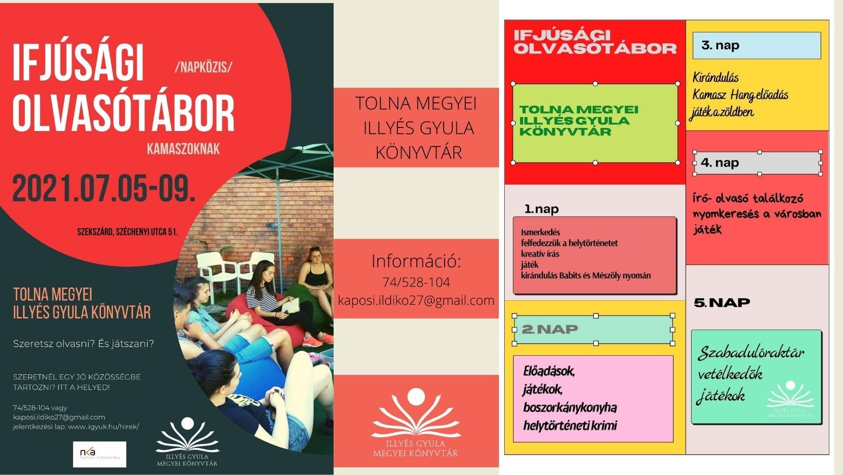 Nyári olvasótábor 2021