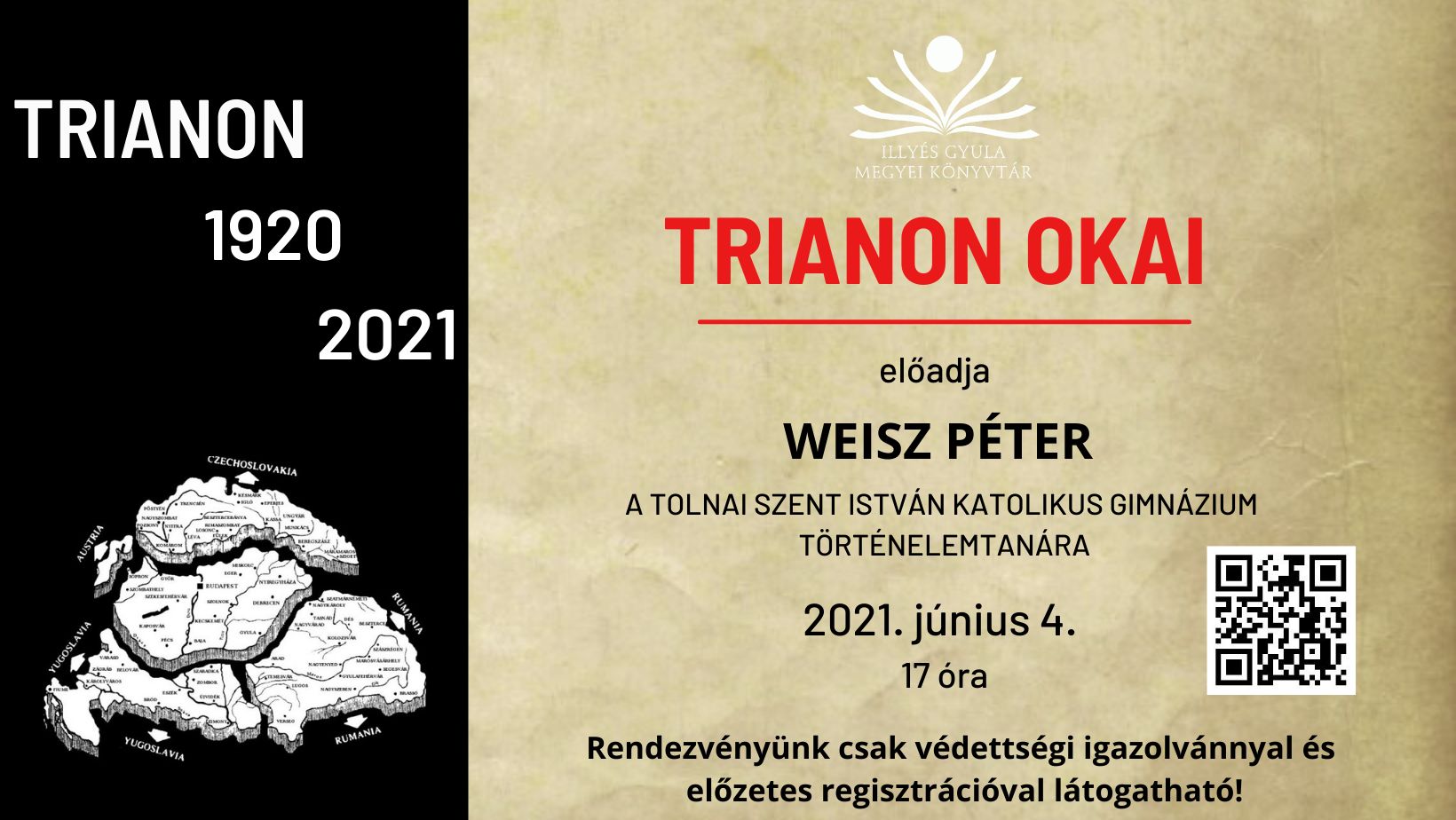 Trianon okai – Weisz Péter előadása
