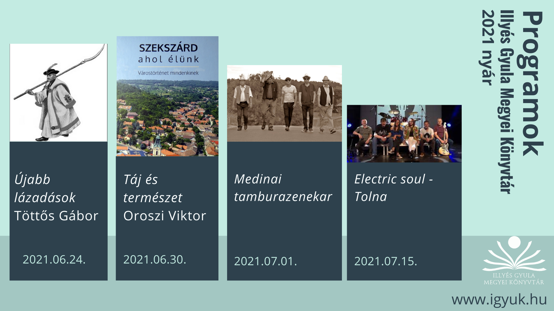 2021 Nyári programok