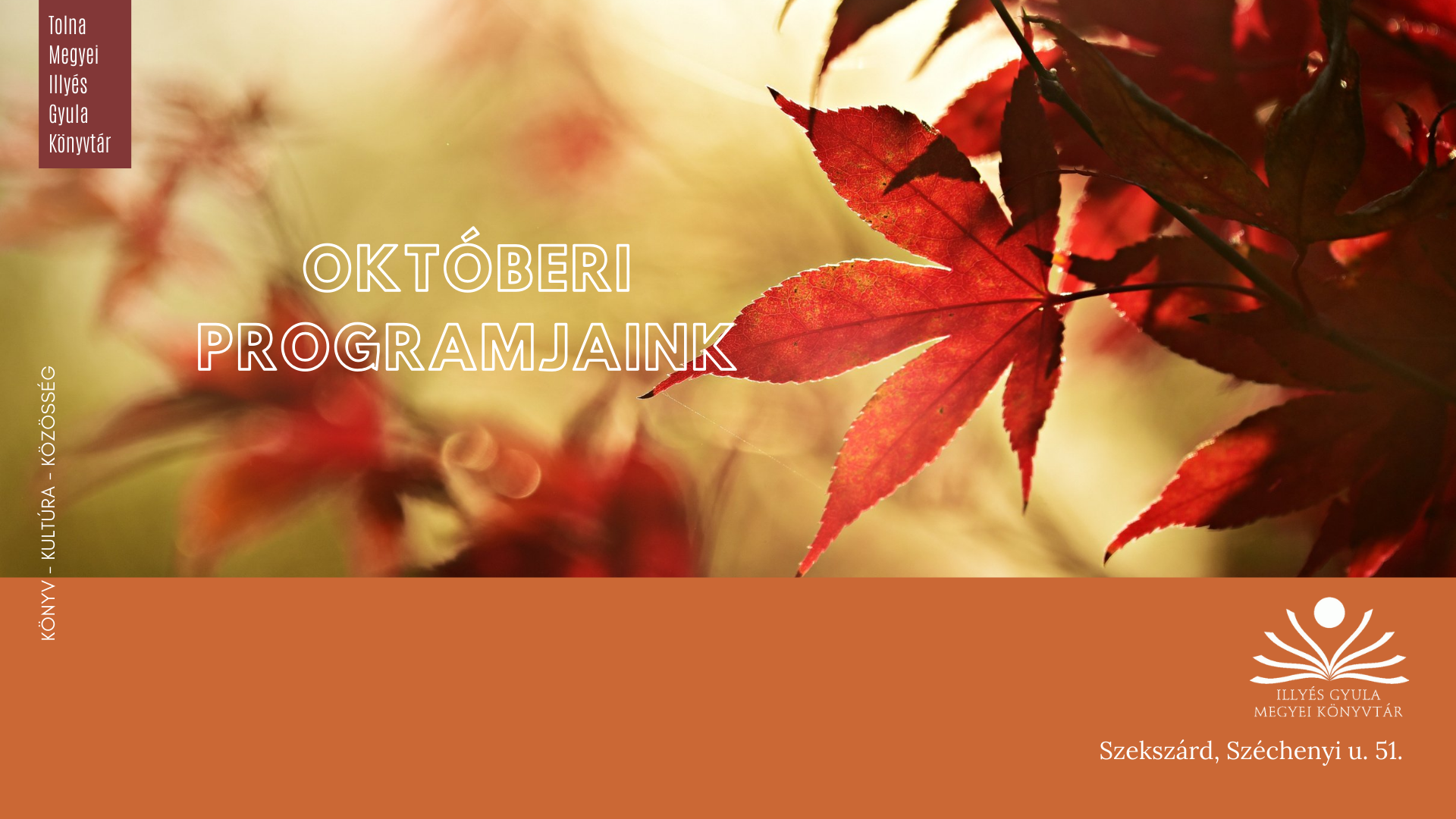 Októberi programjaink