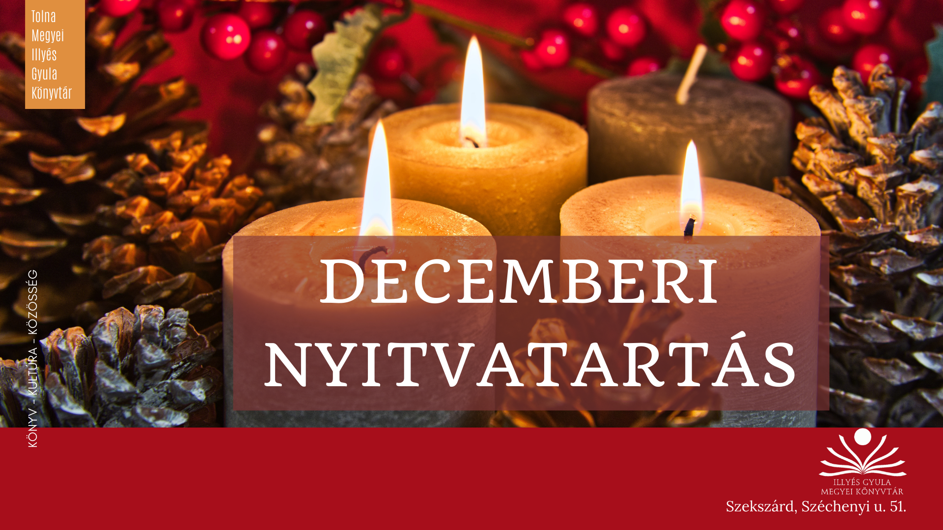 Decemberi nyitvatartás