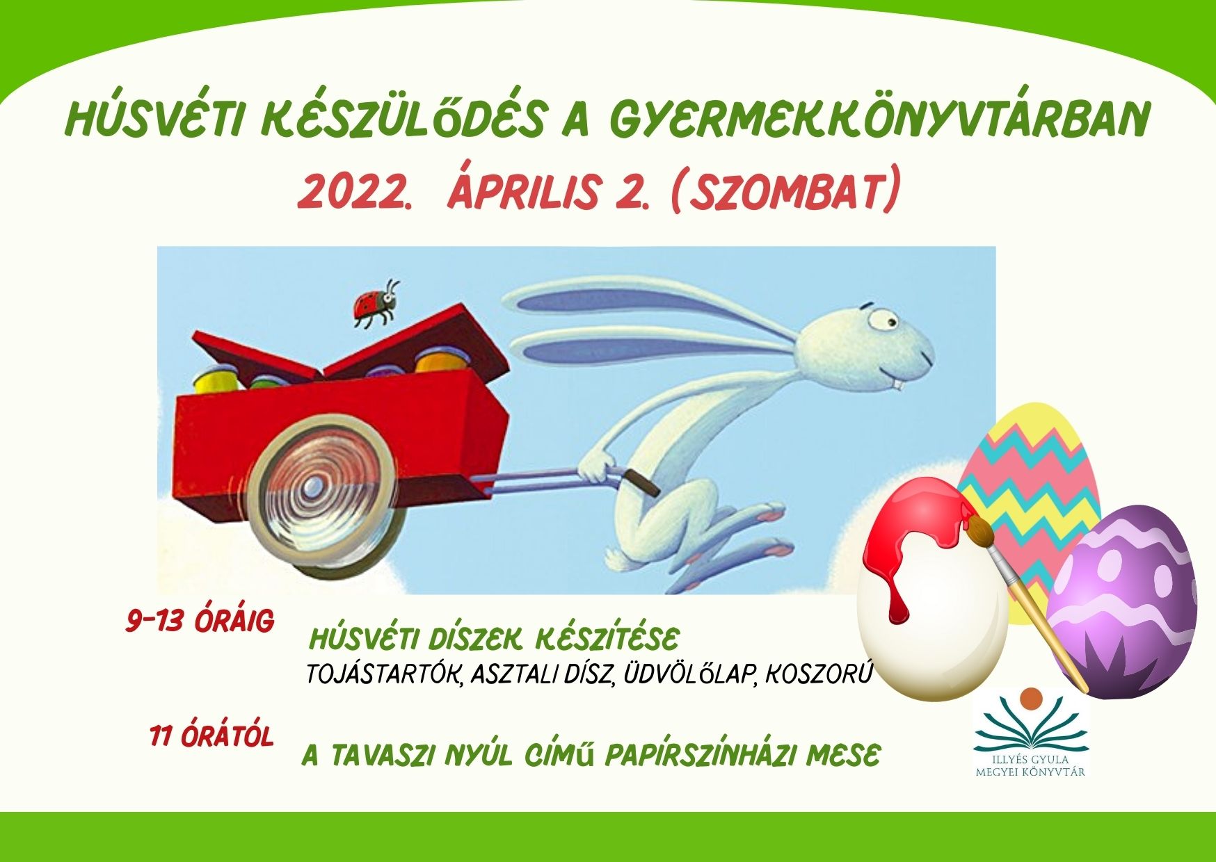 Húsvéti készülődés a Gyermekkönyvtárban