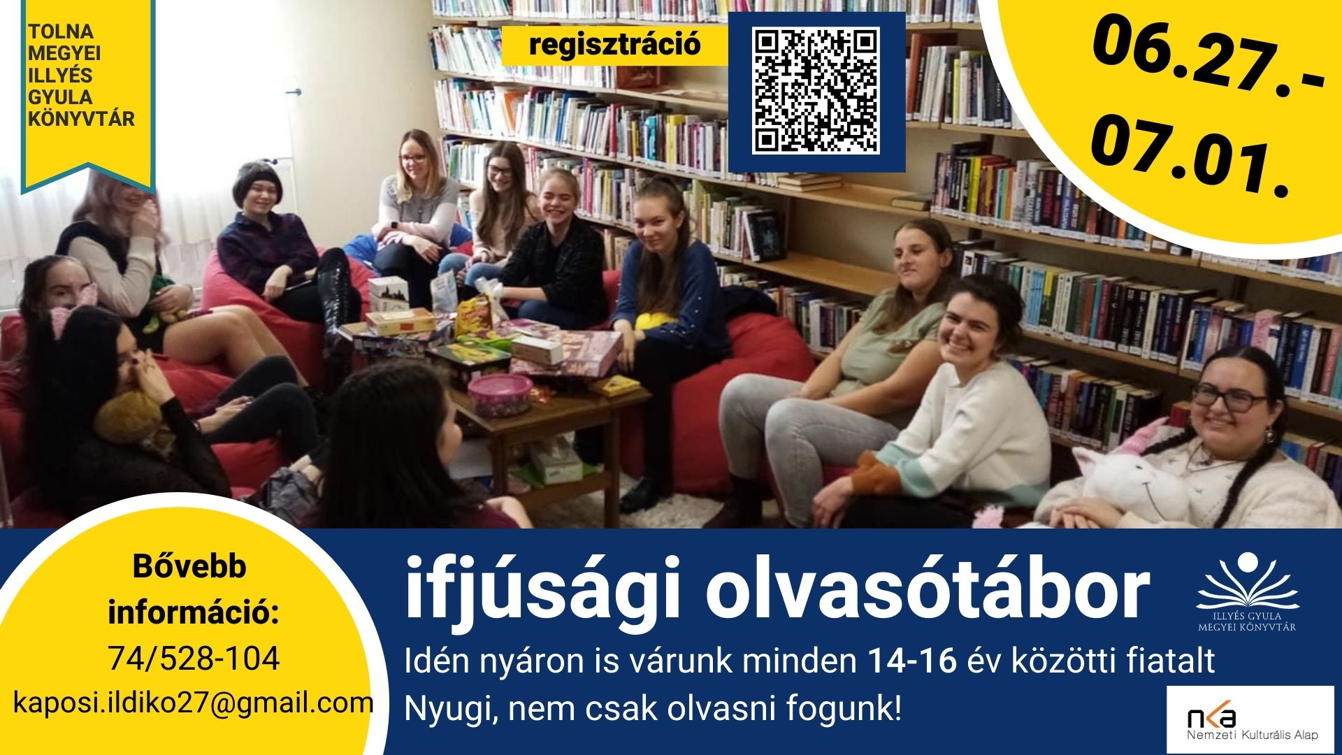 Ifjúsági olvasótábor 2022