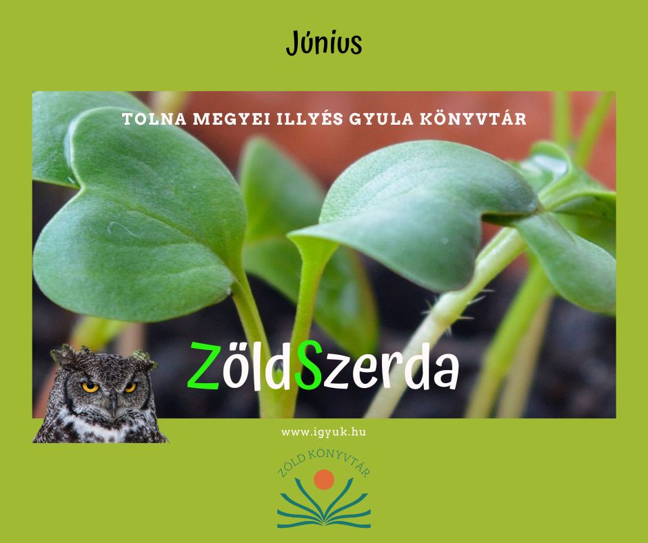 ZöldSzerda – KönyvtáRügyek Roots and Shoots Csoport