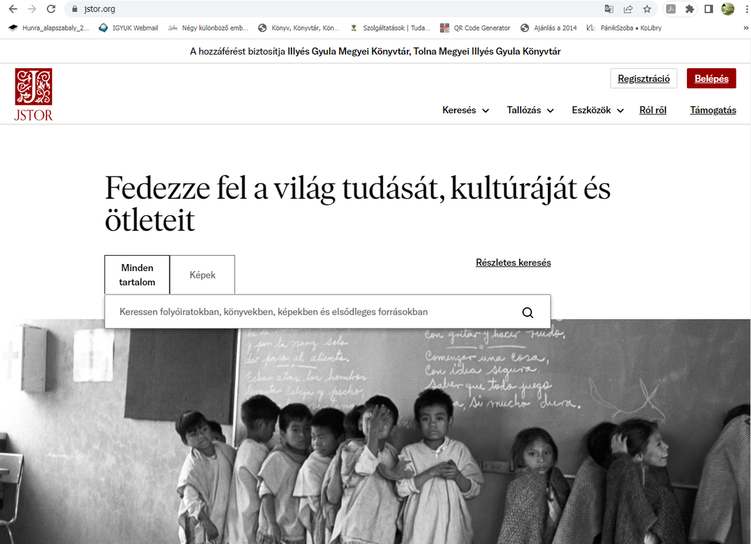 Jstor adatbázis próba hozzáférés