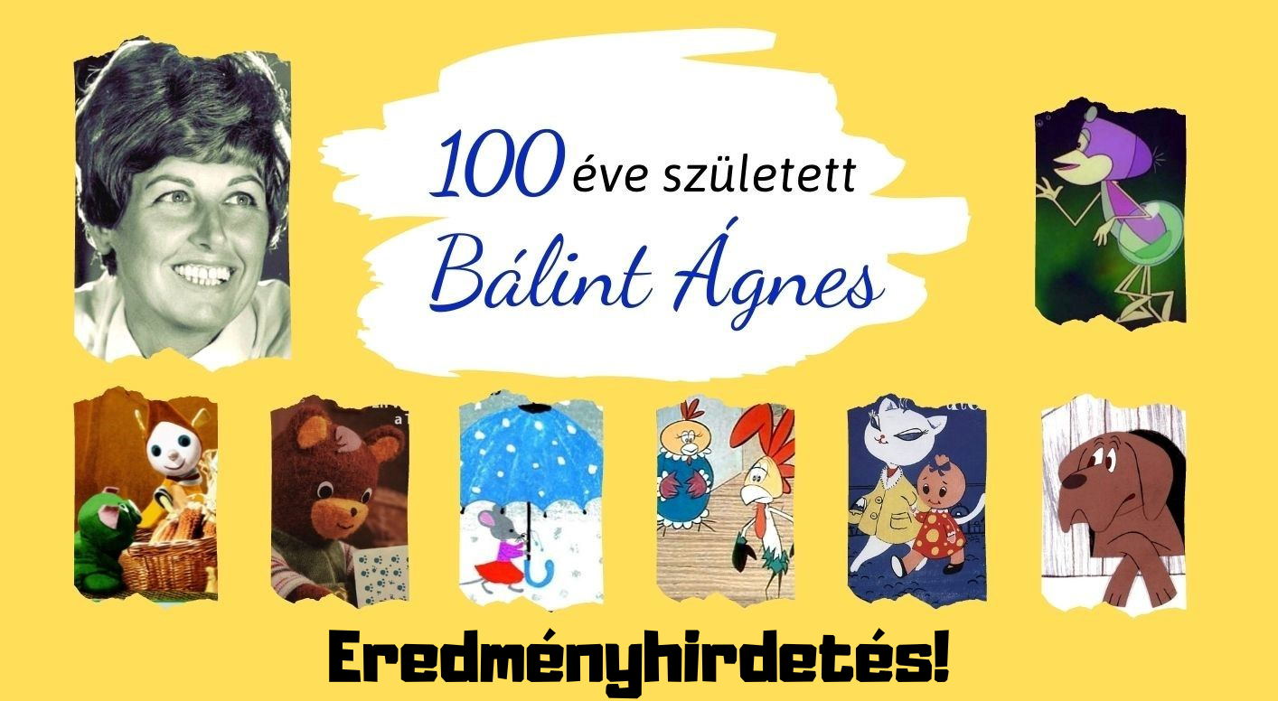 Bálint Ágnes pályázat – Eredményhirdetés