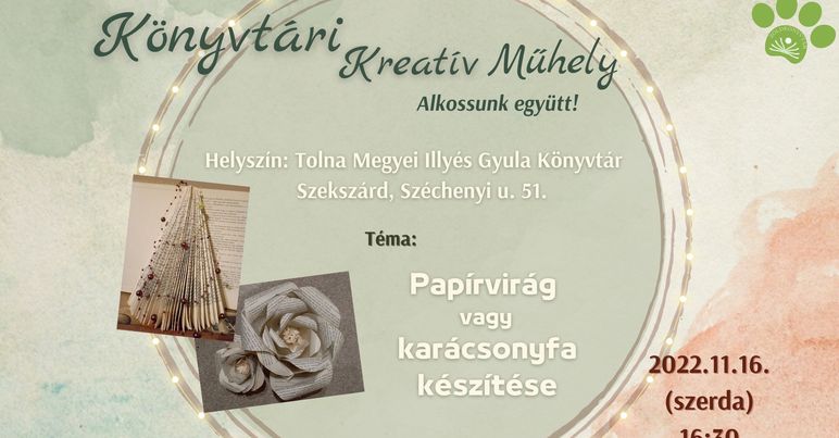 Könyvtári Kreatív Műhely