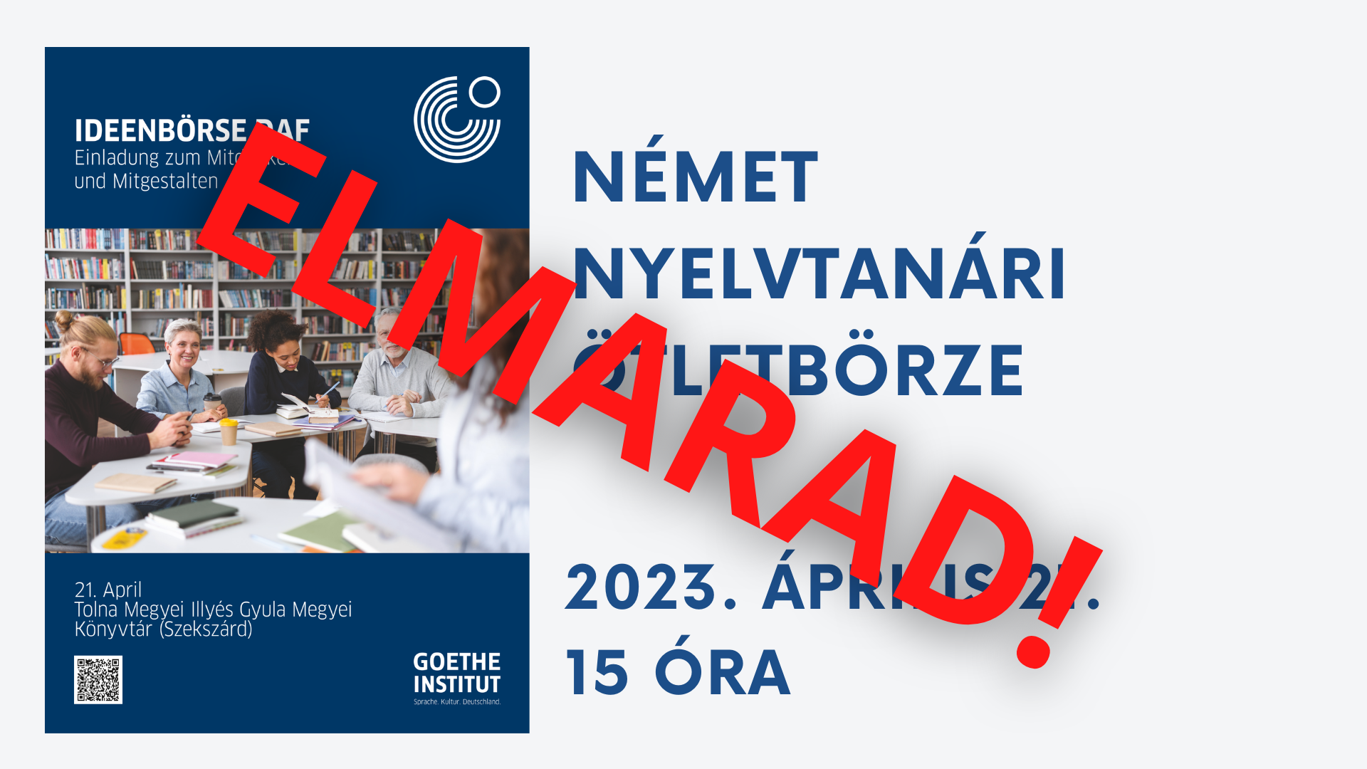 ELMARAD – Nyelvtanári ötletbörze a Goethe Intézet szervezésében