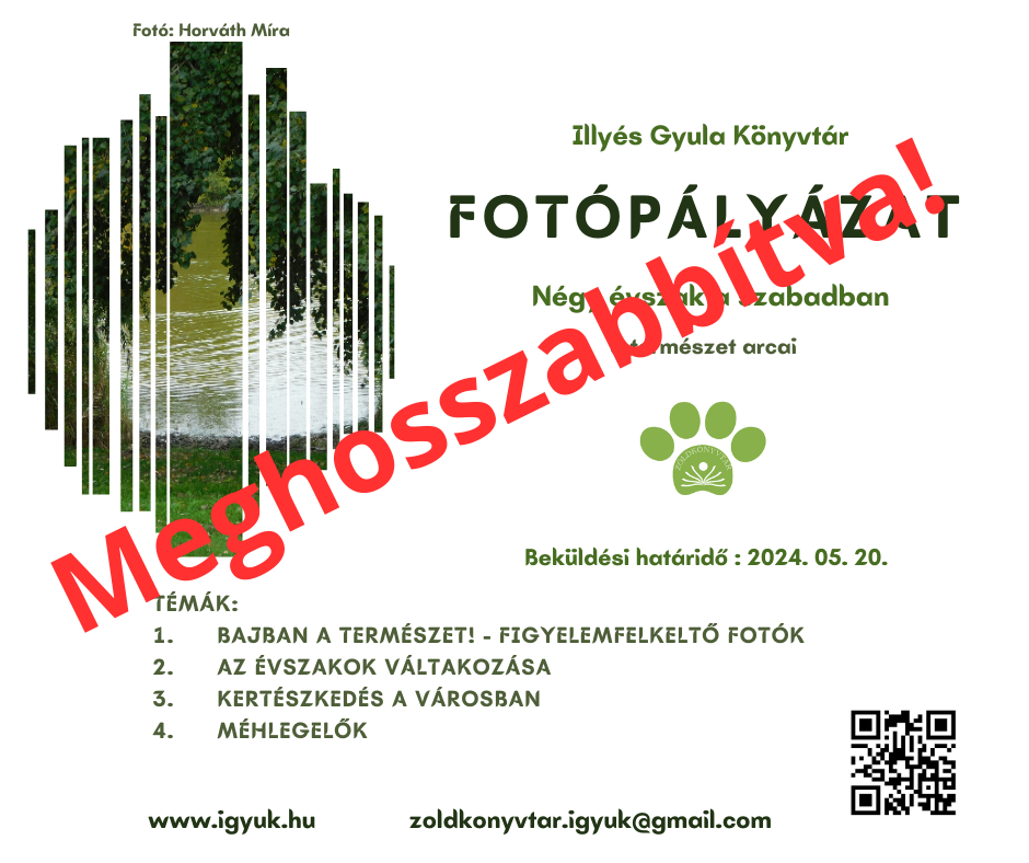 Négy évszak a szabadban – a természet arcai fotópályázat