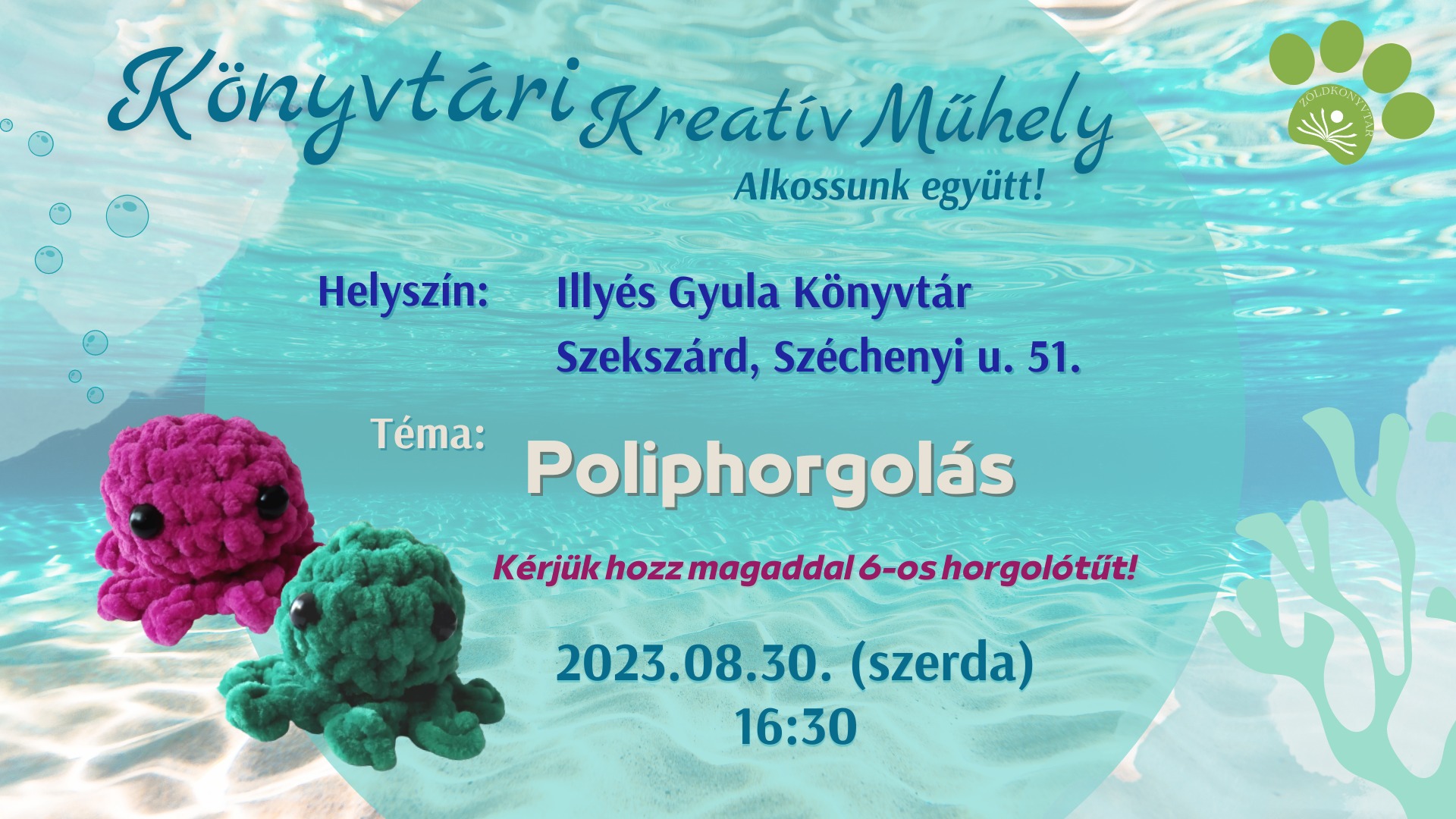 Könyvtári Kreatív Műhely VII.