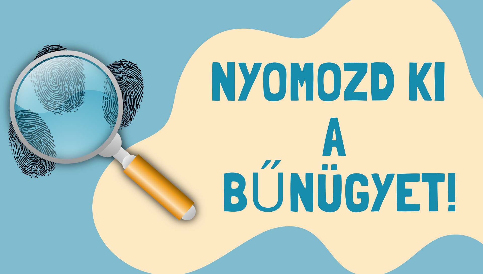 Nyomozd ki a bűnügyet! – Detektívjáték a Gyermekkönyvtárban