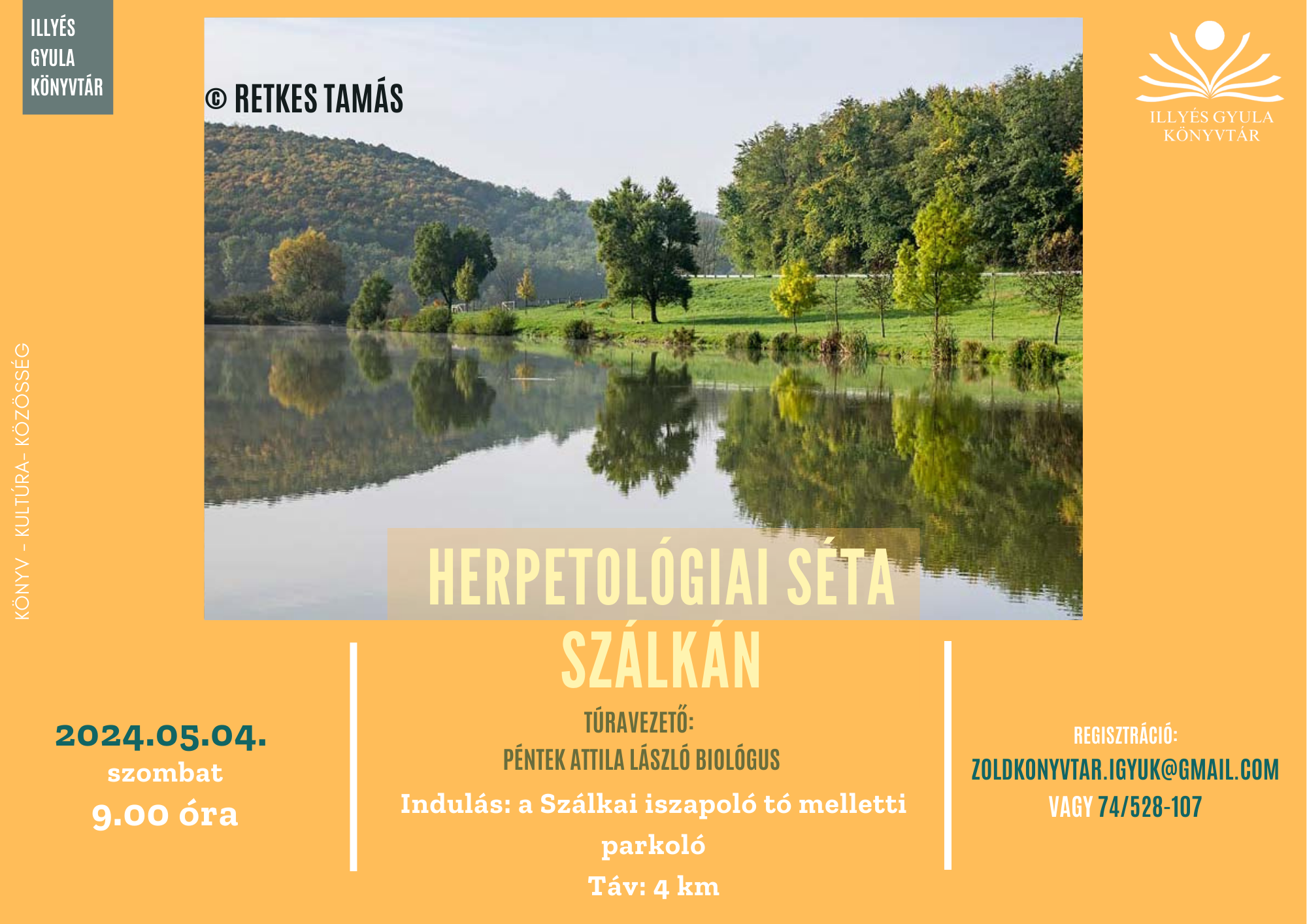 Herpetológiai séta Szálkán