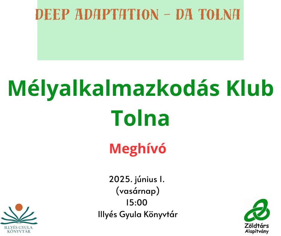 Mélyalkalmazkodás Klub Tolna Vármegye