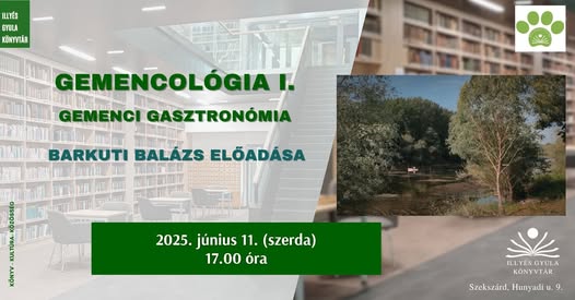 Gemenci gasztronómia: Barkuti Balázs elődása