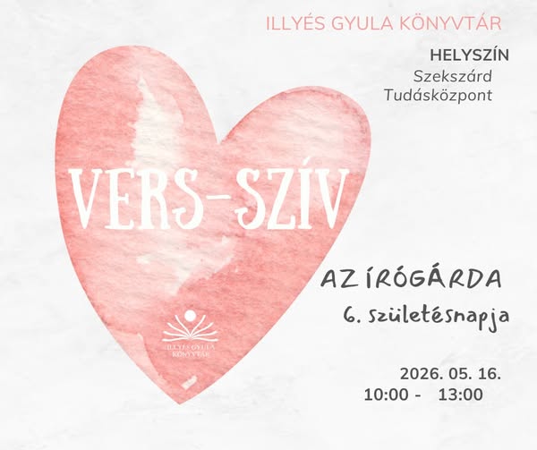Vers-szív – az Írógárda 6. születésnapja