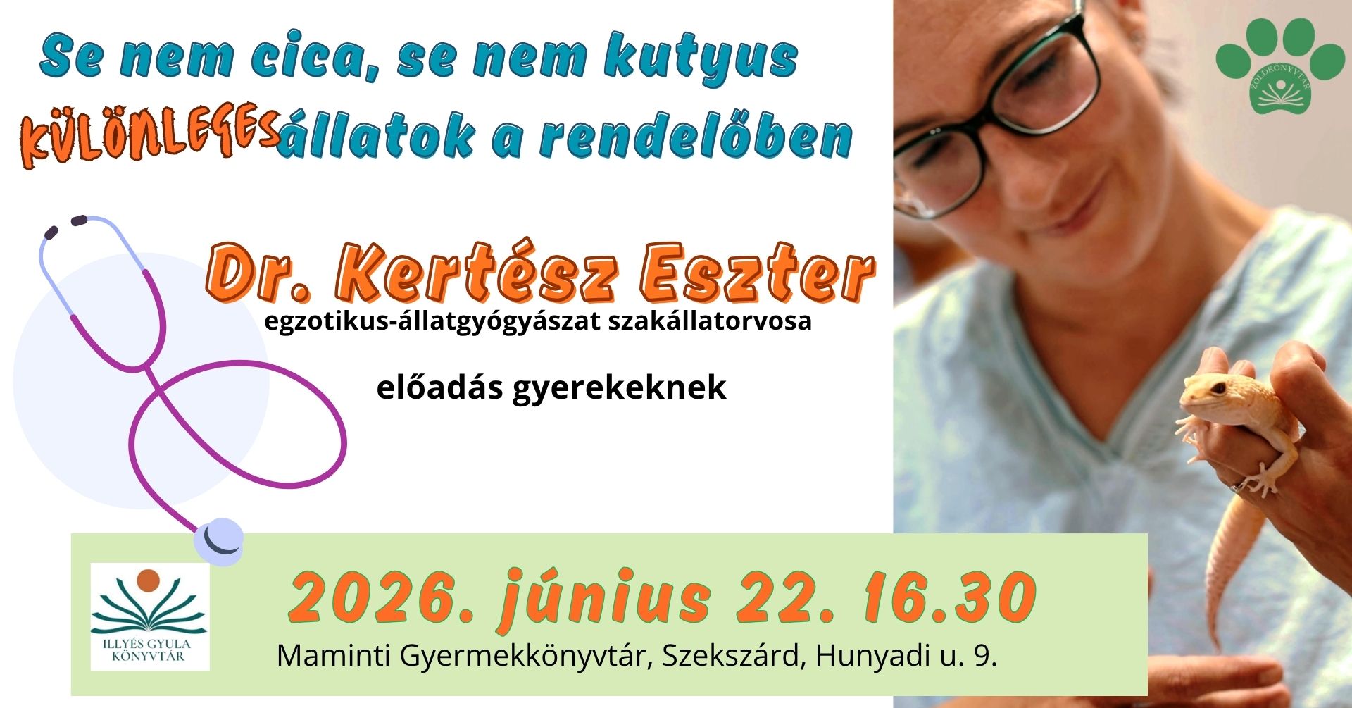 Se nem cica, se nem kutyus – különleges állatok a rendelőben