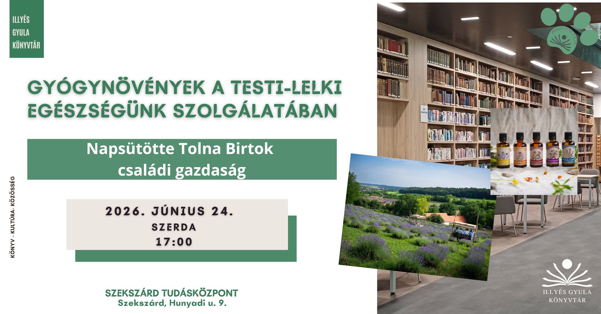 Gyógynövények a testi-lelki egészségünk szolgálatában