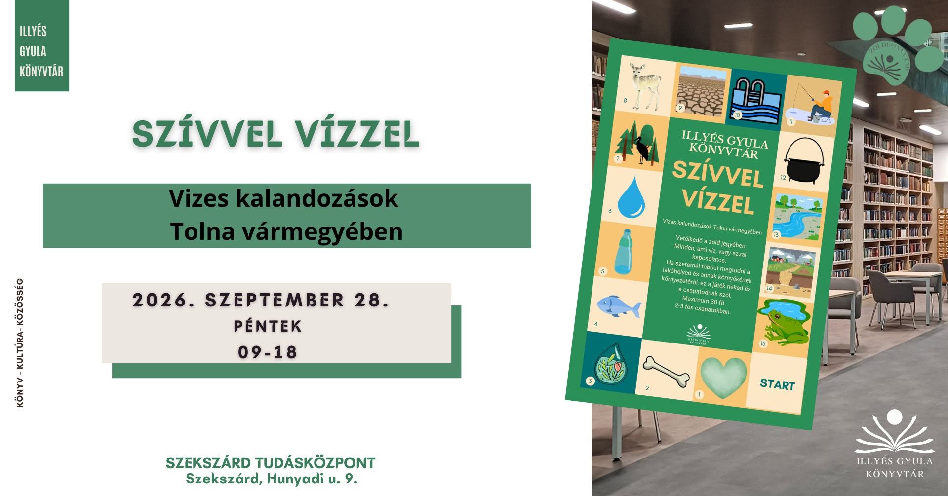 Szívvel-vízzel – Vizes kalandozások Tolna vármegyében