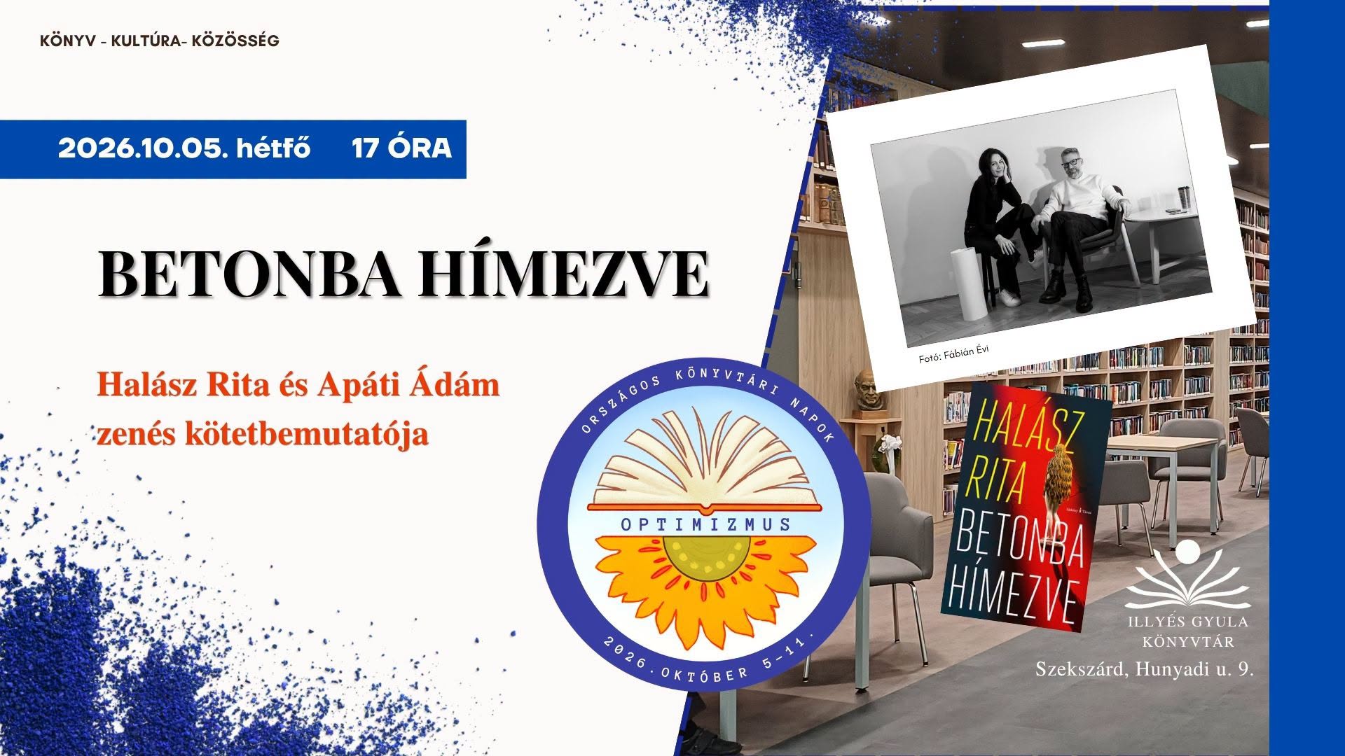 Betonba hímezve